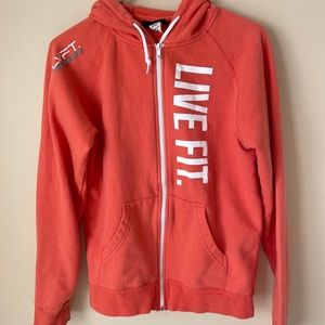 Live Fit women’s zip up jacket